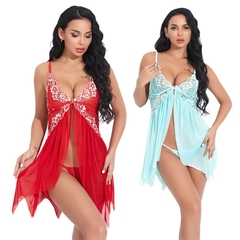 Babydoll Erótica sensual Lingerie Sexy Tayna. - comprar online