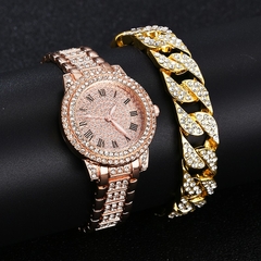 Relógios Feminino com Strass analógico Hilary, Relógio de Dourado com Strass. na internet