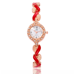 Imagem do Relógios Femininos de Luxo com Strass analógico Melainy, Relógios de Pulso.