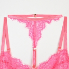 Conjunto de Lingerie Sexy de 3 Peças, Lingerie Erótica, Lingerie Sensual, Lingerie de renda, Lingerie Sexy. - Clube das Coisas - Tudo para Você ficar mais Linda e Sexy