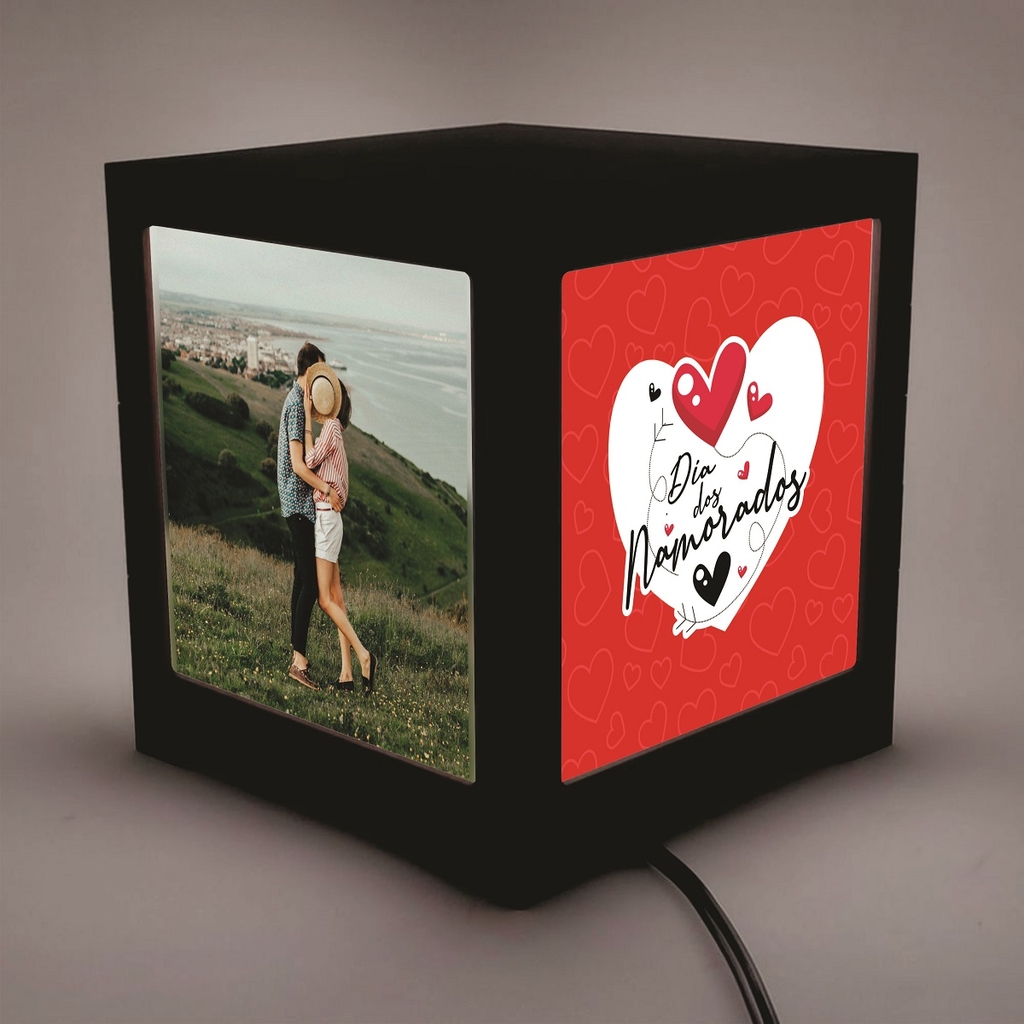 Luminária Criativa Presente Dia dos Namorados Personalizada