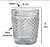 Copo de vidro bico de jaca 100ml (Kit com10, 20, 40, 48 e 96 peças)