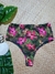 Calcinha hot pant estampada - Biquínis Cores do Mar