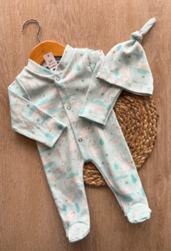 Pijama con gorrito Ice Aqua - Art. 0244