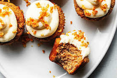 Muffins carrot cake x 12