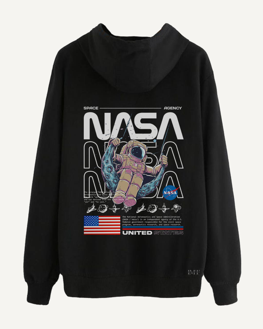 Buzo Nasa Agency Comprar en IMT Hoodies