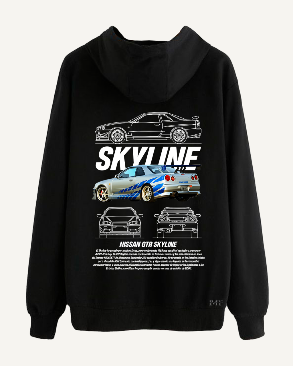 Buzo Nissan Skyline Comprar en IMT Hoodies