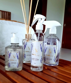 Combo Difusor + Home Spray + Água Perfumada + Sabonete Bamboo Imperial - Aroma Suave