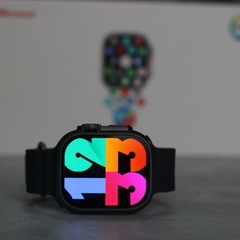 Smartwatch W69 negro ultra - con malla y carcasa - tienda online