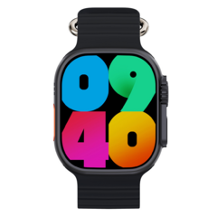 Smartwatch W69 negro ultra - con malla y carcasa