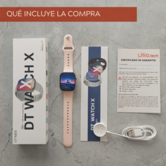 Imagen de Smartwatch DT 10 "X" Rosa