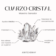 Aritos Moonlight Cuarzo Cristal - comprar online