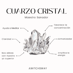 Collar Esencial Cuarzo Cristal - comprar online