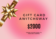 GIFTCARD $2000