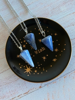 Collar Divination Cuarzo Azul