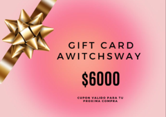 GIFTCARD $6000