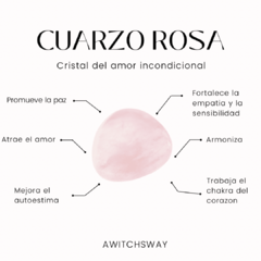 Pulsera Infinity Cuarzo Rosa - comprar online
