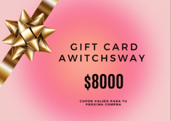 GIFTCARD $8000