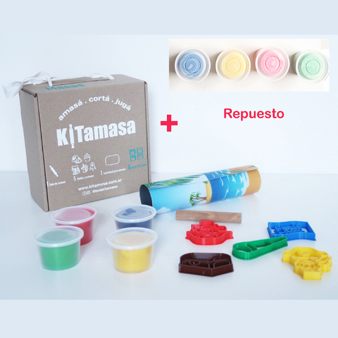 Kit Masas Piratas + Repuesto Masas