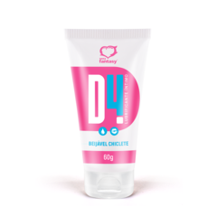 GEL LUBRIFICANTE D4 BEIJÁVEL CHICLETE 60G SEXY FANTASY