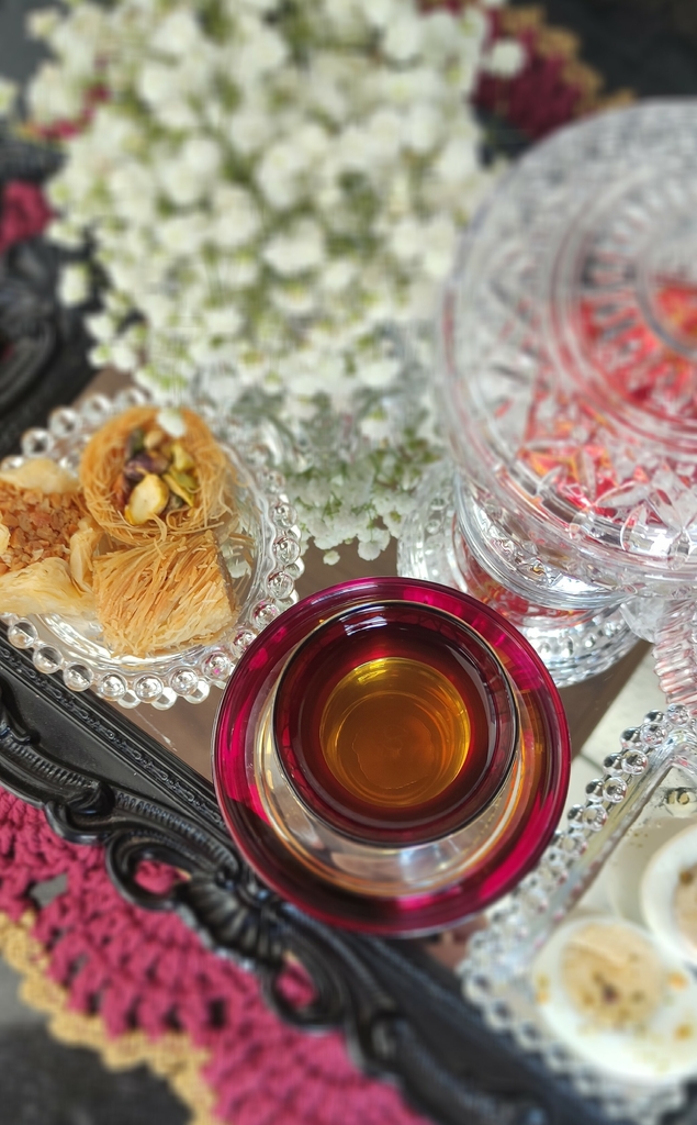 Conjunto de chá turco, tradicional