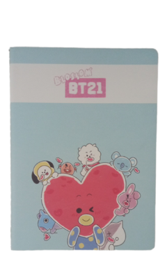 Cuaderno BT21 Pastel Importado en internet