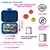 YUMBOX PANINO MONTE CARLO BLUE - Frida´s Lunches