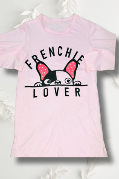 Camisón de jersey Odet Art 454 estampado Frenchie Lover en internet