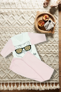 Pijama de jersey Odet Art 415 estampado Sawage Style - comprar online