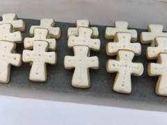 Cookies Cruces para Comunion o Bautismo
