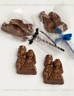 Novios - Figura en Chocolate - Souvenirs