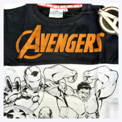 REMERA AVENGERS MANGA LARGA 80733 - comprar online