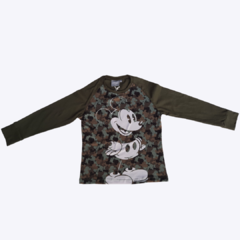 REMERA MICKEY MANGA LARGA 80088