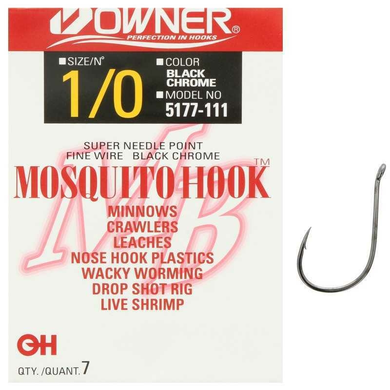 Anzuelos Owner Mosquito Hook 5177-101 # 2/0