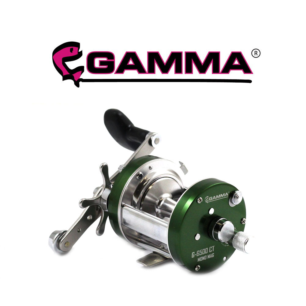 Reel Rotativo Gamma G -6500 Ct Mono Mag Pesca Lance
