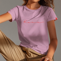 CAMISETA FEM LOVE KASUAL22