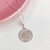 Colar de Prata Barbie Medalha - comprar online