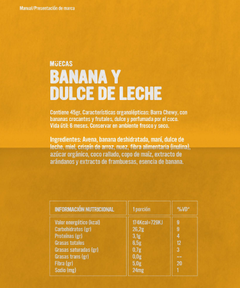 Caja 16 Muecas Banana y Dulce de Leche 45grs - comprar online
