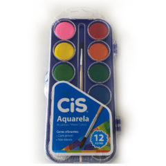 Estojo Cis Aquarela - 12 cores - comprar online