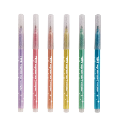 Mega Hidrocolor Tons pastel com Glitter - 6 cores - Tris - comprar online