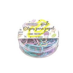 Clipes Soul em cores pastel - tamanho 2 - BRW - comprar online