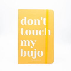 Caderno pontilhado don’t touch my bujo