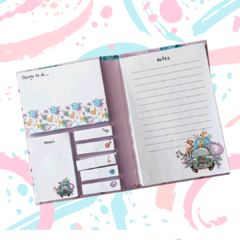 Imagem do Conjunto de Bloco de Notas e Blocos Adesivos - Stick memo set