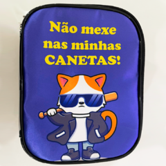 Estojo Otávio - Jumbo Box 100 pens - Não mexa com minhas canetas