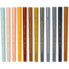 Brush Tons escandinavos - 12 cores - Tris - comprar online