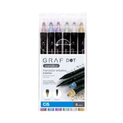 Graf dot cis metálico - marcador artístico - comprar online