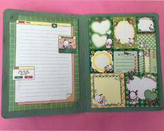 Kit Papel de Carta e Stick Notes - Sanrio