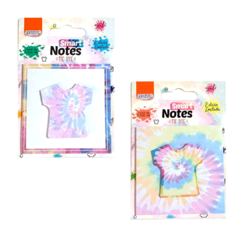 Bloco Smart Notes Layers Tie Dye 2 em 1 - 40fls - BWR