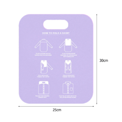 Imagem do Placa molde para dobrar roupas