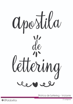 Apostila lettering iniciante 01